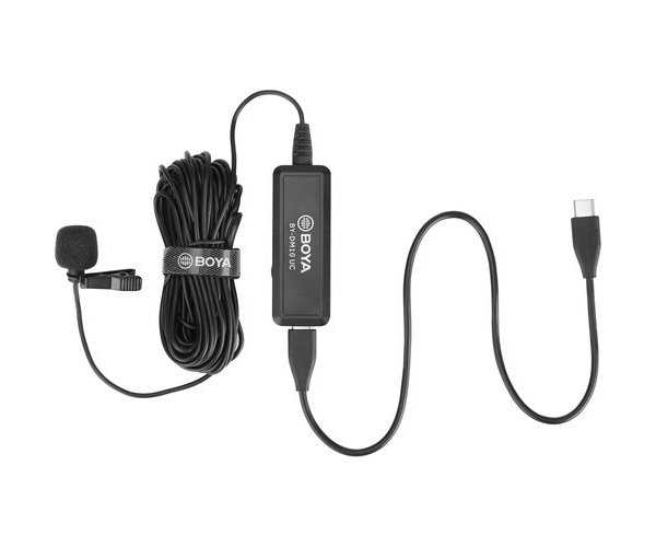 מיקרופון דש כל כיווני בחיבור BOYA BY-DM10 UC USB-A/C