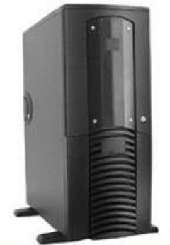 CHENMING 601AE BLACK ,Tool-free, no PSU, 120mm Fan, USB2.0, Audio & speaker