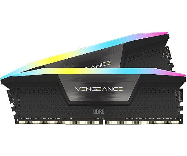 CORSAIR Vengeance® RGB KIT 32GB (2x16GB) DDR5 DRAM 7200MHz C34