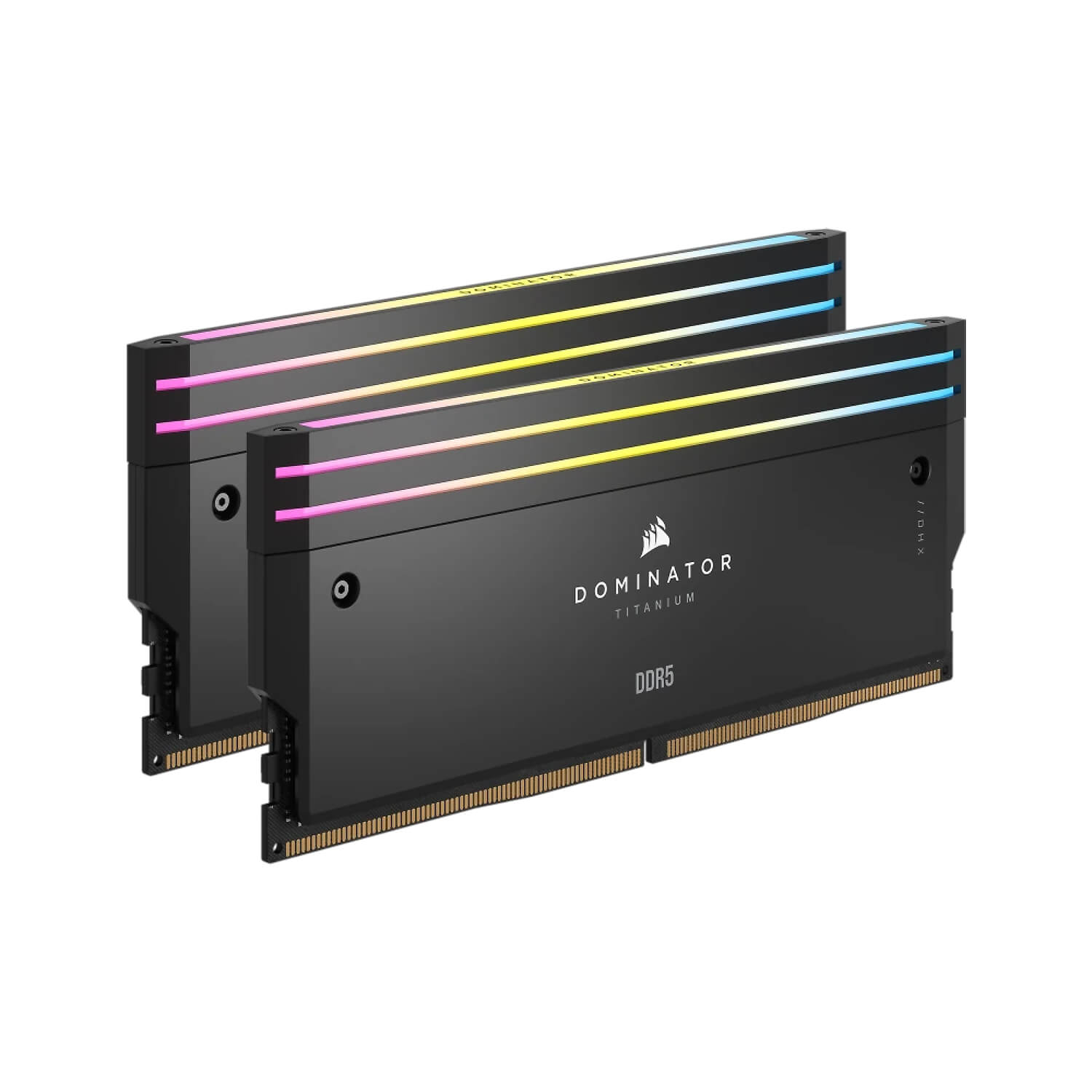 CORSAIR Dominator® Titanium RGB KIT 32GB (2x16GB) DDR5 DRAM 6000MHz C30