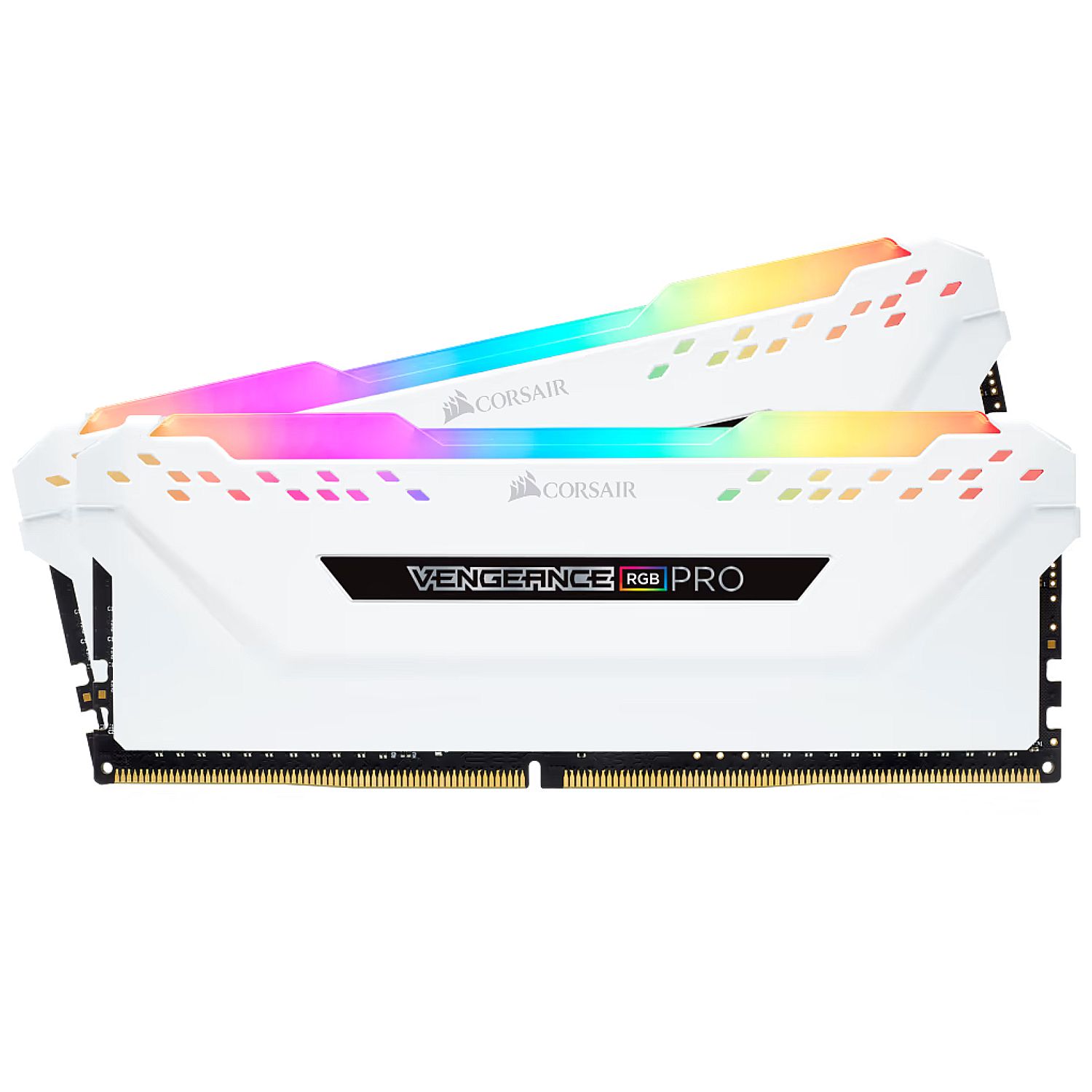 CORSAIR Vengeance® RGB Pro 16GB (2x8GB) DDR4 DRAM 3200MHz C16 White