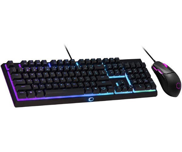 סט COOLER MASTER MS110 RGB Gaming Keyboard + Gaming Mouse, USB