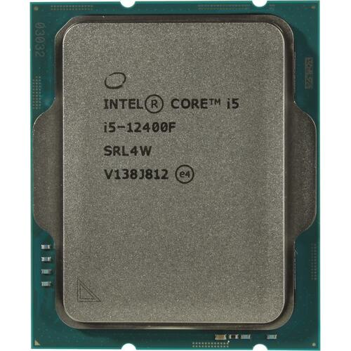 Intel Core i5-12400F 6 X 2.5GHz 18MB 3200MHz LGA 1700 Tray