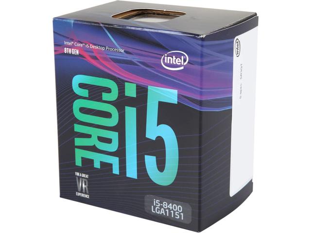 Intel Core i5-8400 6 X 2.8GHz 9MB 2666MHz LGA 1151 Box