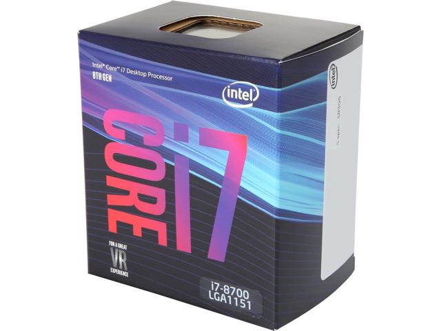 Intel Core Core i7-8700 6 X 3.2GHz 12MB 2666MHz LGA 1151 Box