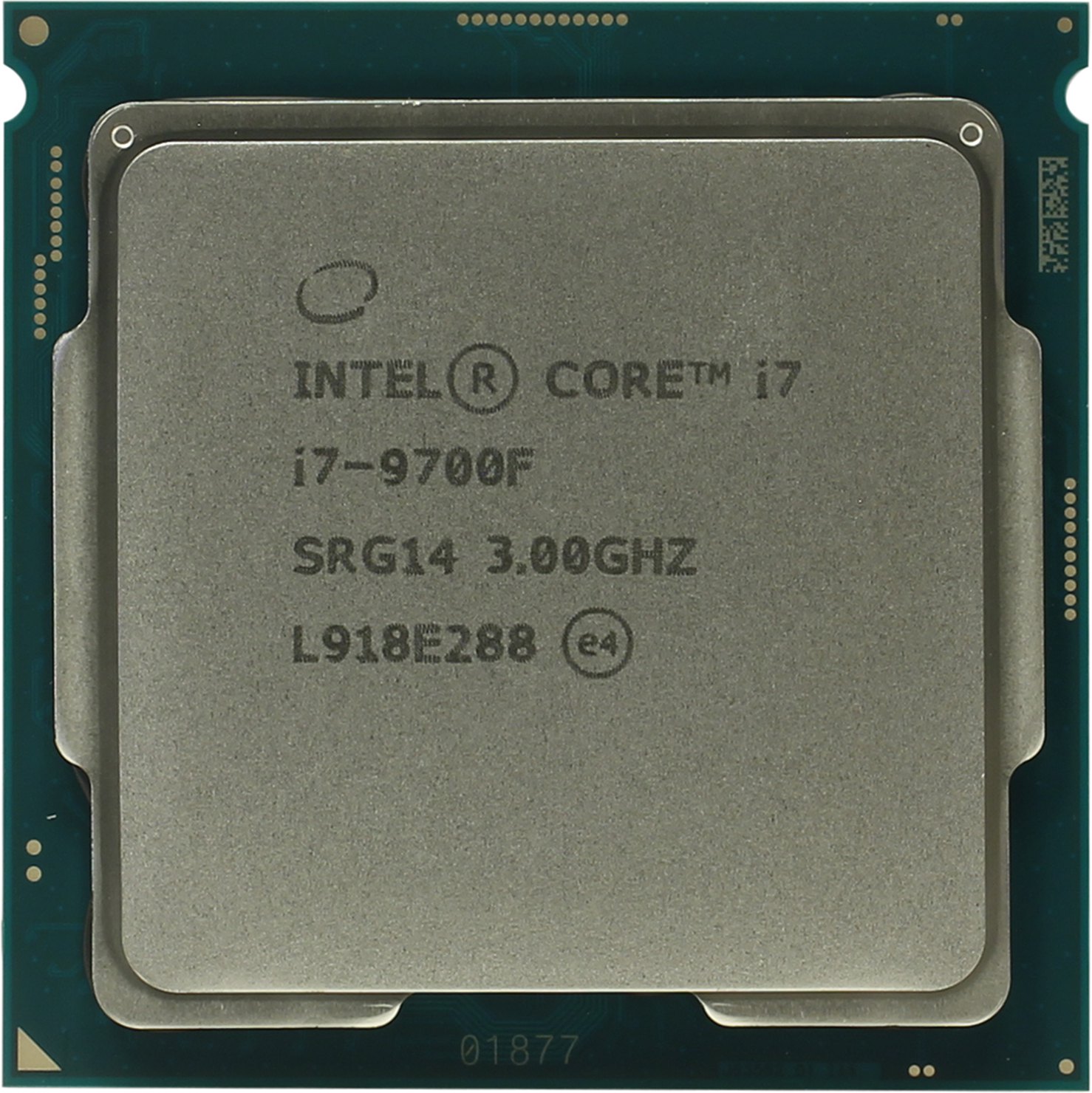 Intel Core Core i7-9700F 8 X 3.0GHz 12MB 2666MHz LGA 1151 Tray