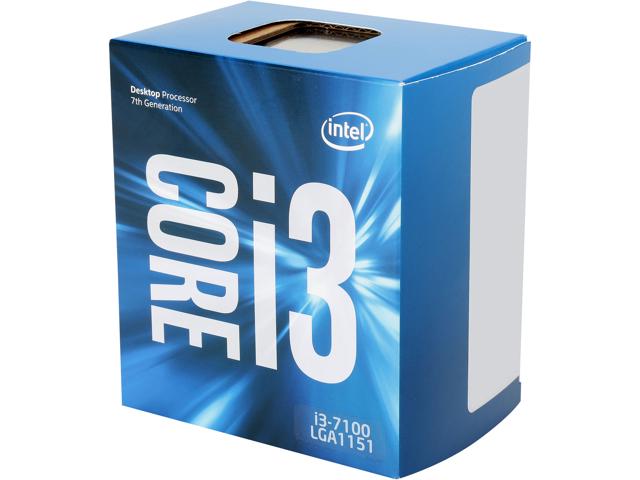 Intel Core Core i3-7100 2 X 3.9GHz 3MB 2133/2400MHz LGA 1151 Box