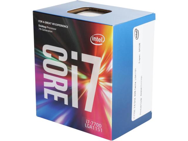 Intel Core Core i7-7700 4 X 3.6GHz 8MB 2133/2400MHz LGA 1151 Box