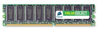 CORSAIR 512MB VALUE SELECT DDR 400MHZ CL2.5