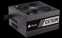 ספק Corsair CX750M 80+ BRONZE Modular 750W , 2X PCI-E A.PFC