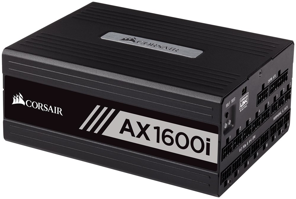 ספק Corsair AX1600i 80+ Titanium Modular 1600W , 2X PCI-E A.PFC
