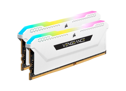 CORSAIR DDR4 Vengeance® RGB PRO SL White LPX 32GB (2x16GB) DDR4 DRAM 3600MHz C18