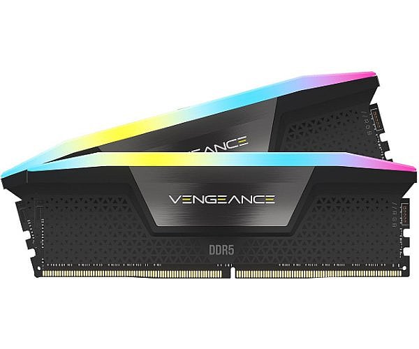 CORSAIR Vengeance® RGB KIT 48GB (2x24GB) DDR5 DRAM 5600MHz C40