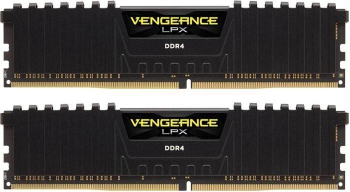 CORSAIR Vengeance® LPX Black 32GB (2x16GB) DDR4 DRAM 2400MHz C16