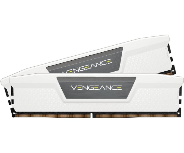 CORSAIR Vengeance® KIT 64GB (2x32GB) DDR5 DRAM 6000MHz C30 White