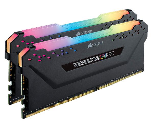 CORSAIR Vengeance® RGB Pro 64GB (2x32GB) DDR4 DRAM 3200MHz C16