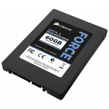 דיסק קשיח CORSAIR® CSSD-F60GB3-BK 60GB 2.5" SATA 3