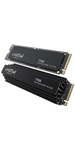 דיסק קשיח Crucial® CT1000T710SSD5 M.2 T710 NVMe 1000GB with heatsink