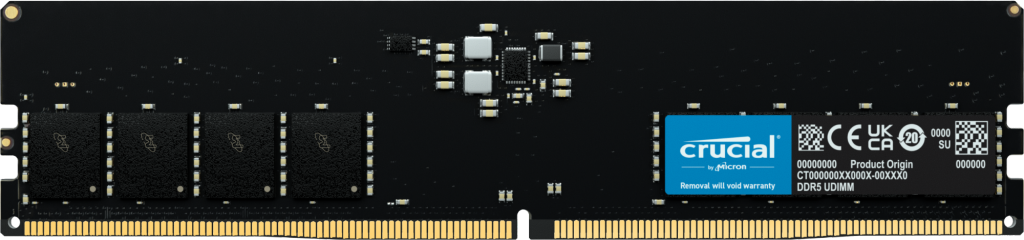 Crucial DDR5 16GB 5200MHz DDR4 Non-ECC CL42 DIMM (16Gbit)