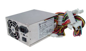 ספק כח MAX 500W 80MM FAN 20+4 PIN +SATA POWER