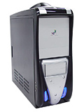 Codegen SP-6089 500W + 24pin, 80mm Fan, USB2.0+ AUDIO SILVER/BLACK