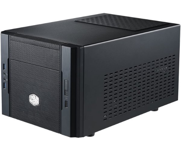 CoolerMaster Elite 130,Tool-free,2X120mm Fan,Mini-Itx, DUST FILTER USB2.0/3, Audio