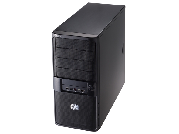 CoolerMaster Elite 335,Tool-free,120mm Fan,+ 3G DUST FILTER USB2.0, Audio