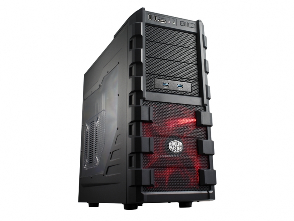 CoolerMaster HAF 912 Advanced ,Tool-free,140mm Fan,+ 3G DUST FILTER USB3/2.0, Audio