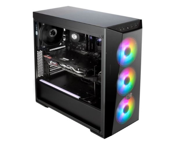 CoolerMaster MB511D ARGB ,Tool-free,3X120mm Fan,+ 3G DUST FILTER USB3, Audio