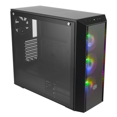 CoolerMaster MASTERBOX PRO 5 ARGB ,Tool-free,3X120mm ARGB Fan +1X120mm ,+ 3G DUST FILTER USB3, Audio