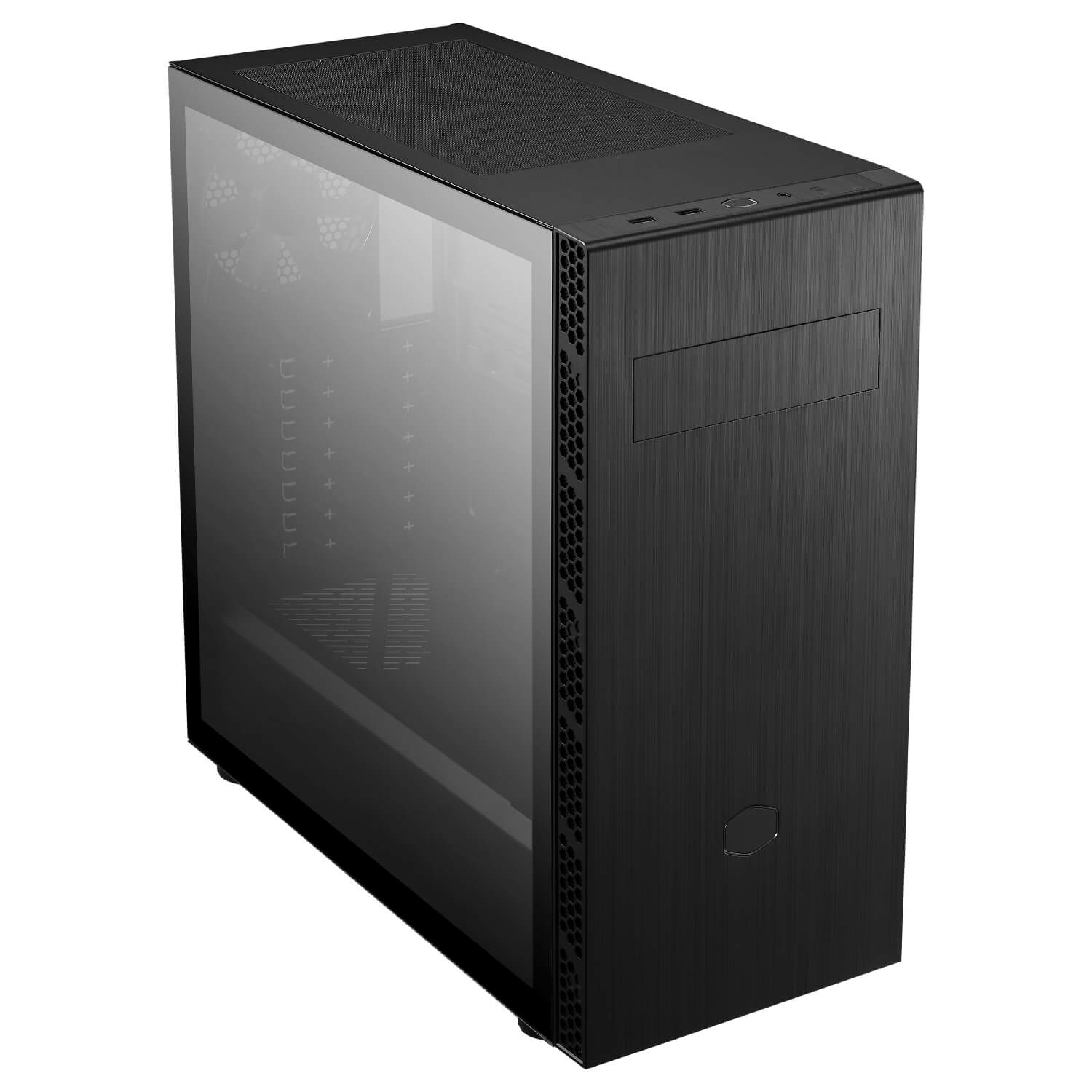 CoolerMaster MasterBox MB600L V2 ,Tool-free,1X120mm Fan,+ 3G DUST FILTER USB3, Audio