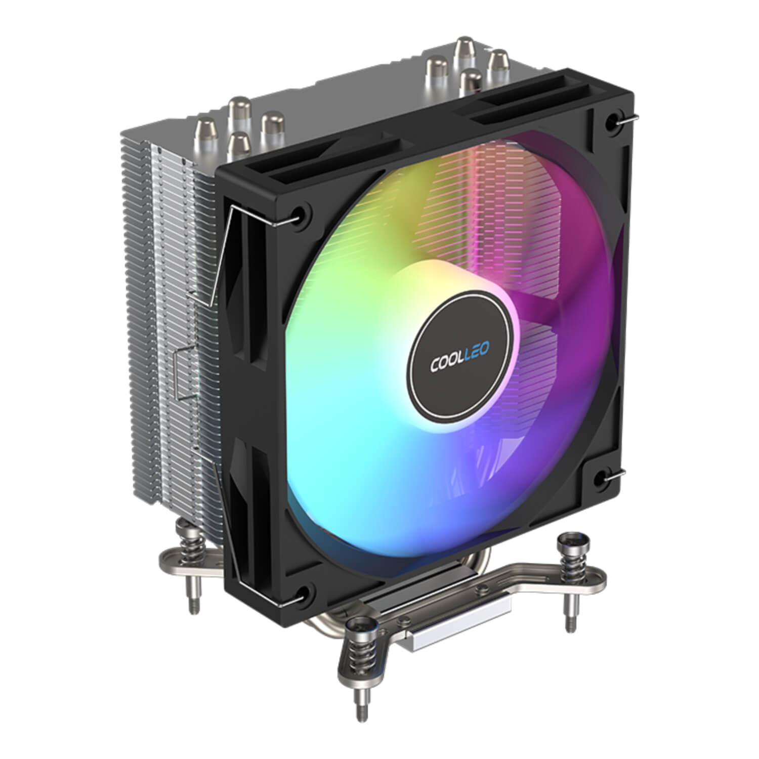 מאוורר למעבד Coolleo Etian A40 ARGB BLACK