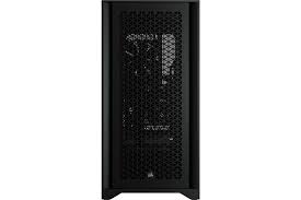 Corsair 4000D AIRFLOW TG Tempered Glass BLACK ,Tool-free, no PSU, 2X 120mm FAN , USB3.0, Audio & speaker