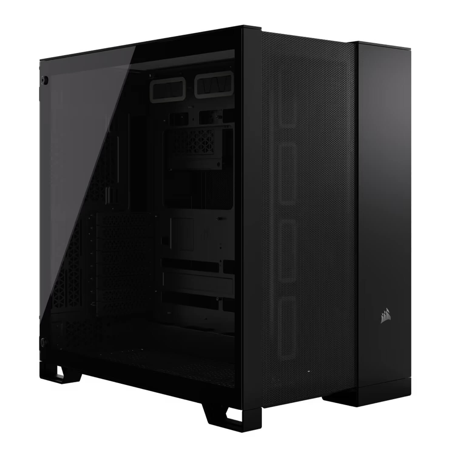 מארז מחשב Corsair 6500D Airflow Mid-Tower E-ATX Tempered Glass Black 4XUSB3.0 +usb Type-C, Audio & speaker