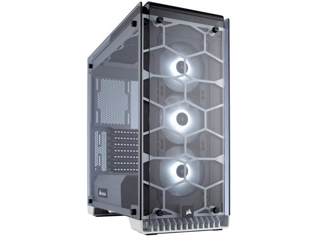 Corsair CRYSTAL 570X RGB Midi tower,Tool-free, no PSU, 3X 120mm FAN , USB3.0, Audio & speaker