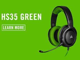 אוזניות Corsair® Headset HS35 (+MIC) SKYPE Certified