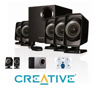 רמקולים Creative Inspire T6160 5.1 50W BLACK