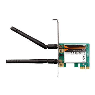 D-Link DWA-548 Wireless Network PCIE Adapter 300Mbps Turbo Mode