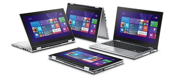 מחשב נייד DELL Inspiron 11 3000 3148 I3-4030U ,500G WIN8