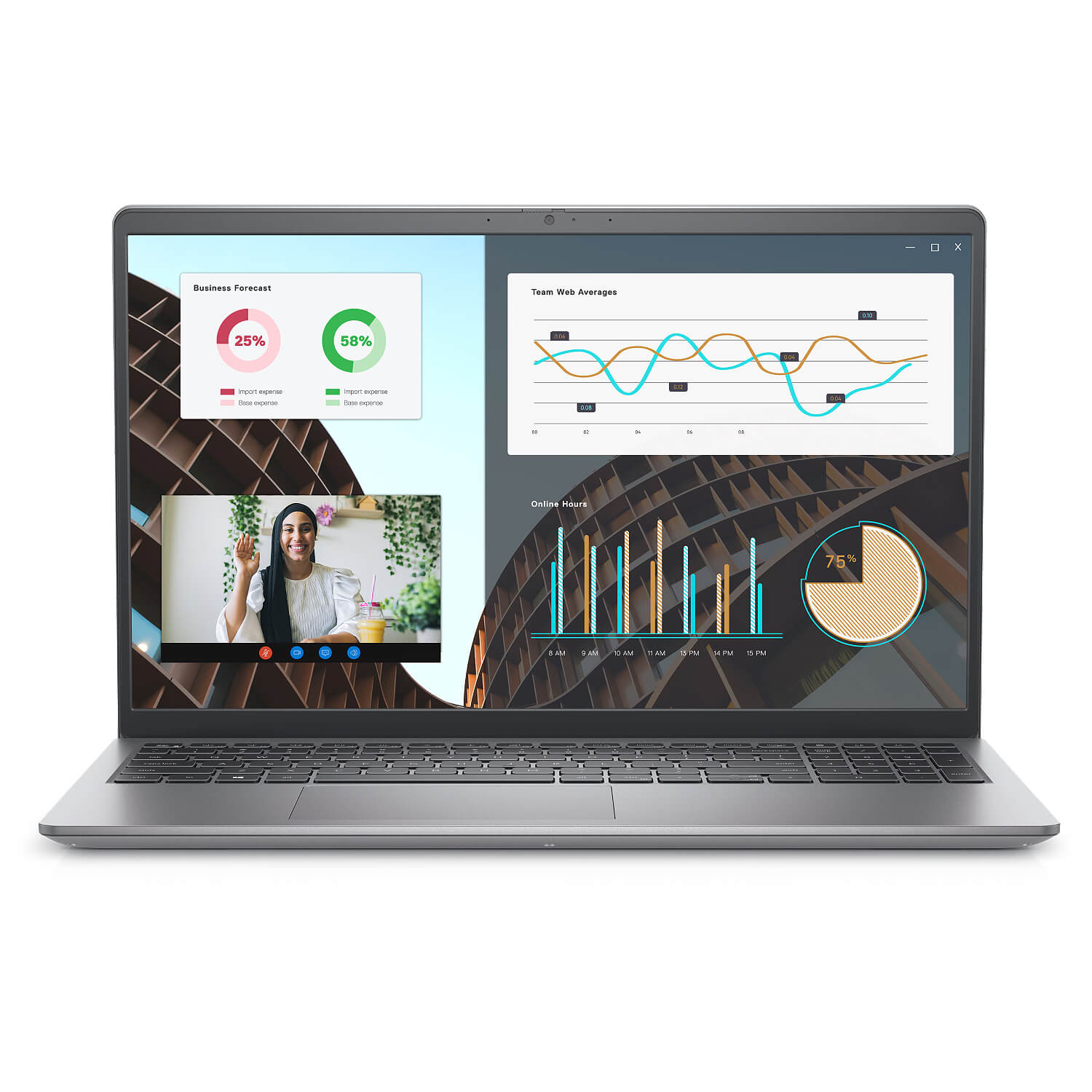 מחשב נייד Dell Vostro 3530 Core™ I5-1334U 10x 1.3GHz 8GB ,512G ,WIN11