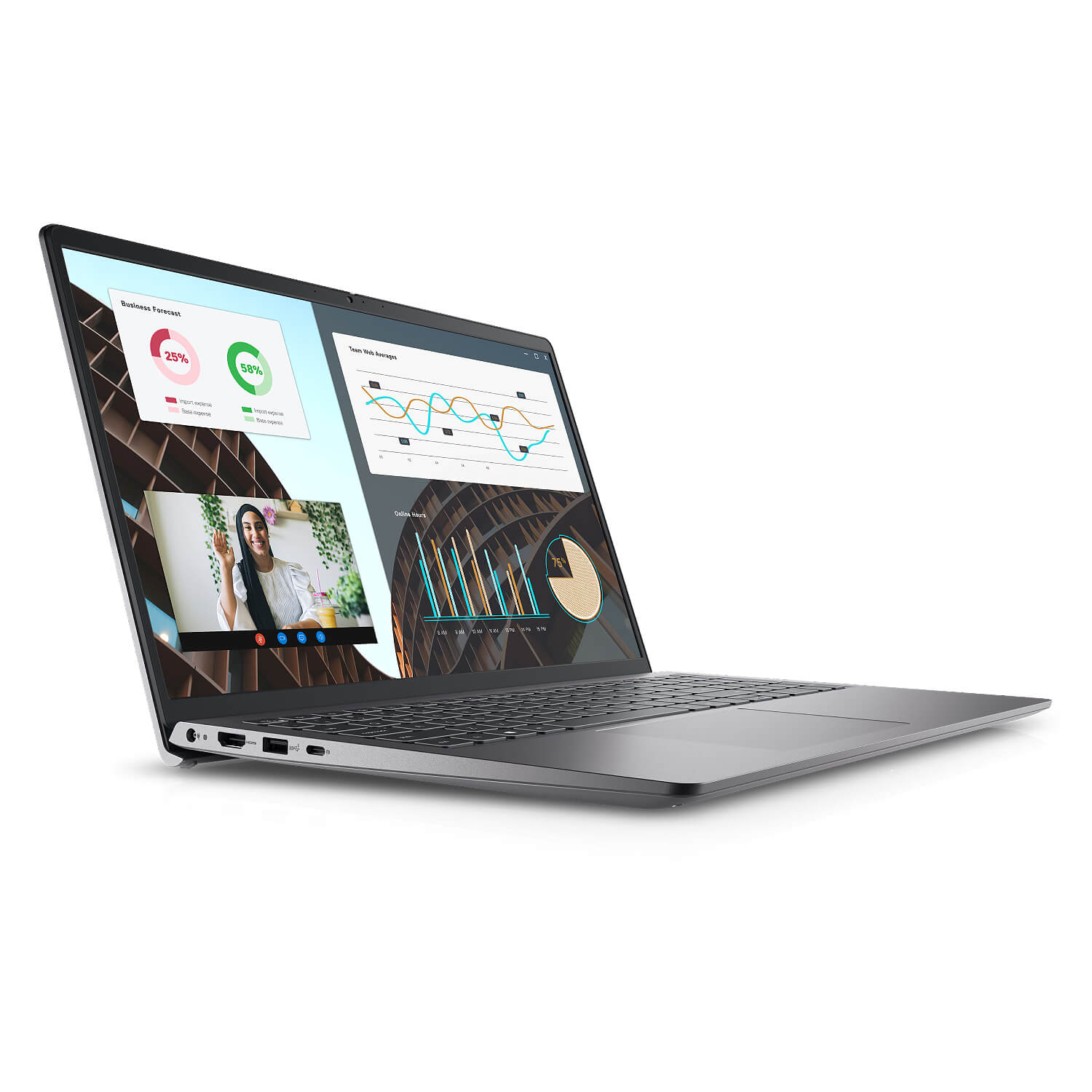 מחשב נייד Dell Vostro 3530 Core™ I5-1334U 10x 1.3GHz 8GB ,512G ,WIN11