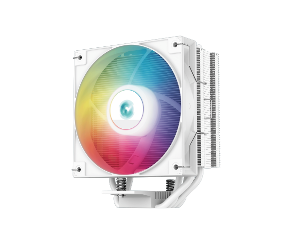 מאוורר למעבד DeepCool AG400 White 220W TDP 150mm RGB