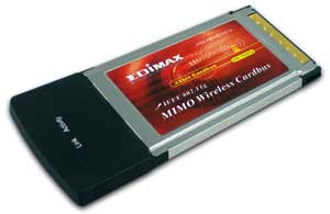 EDIMAX EW7608PG Wireless Network PCMCIA Adapter with MIMO G Ralink chipset