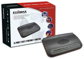EDIMAX ES-3105P 5 Ports Fast Ethernet Switch With Auto-MDI/MDI-X 10/100 MB