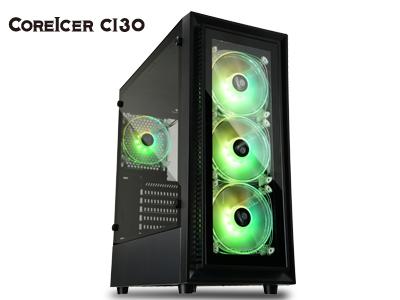 ENERMAX CoreIcer CI30 RGB +NOPSU,Tool-free,120/140mm Fan,+ 3G DUST FILTER USB3.0, Audio & speaker