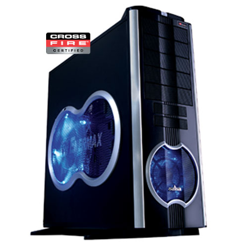 ENERMAX Black Ubber Chakra ECA5001-BS ,Tool-free,120mm Fan,+ 3G DUST FILTER USB2.0, Audio & speaker