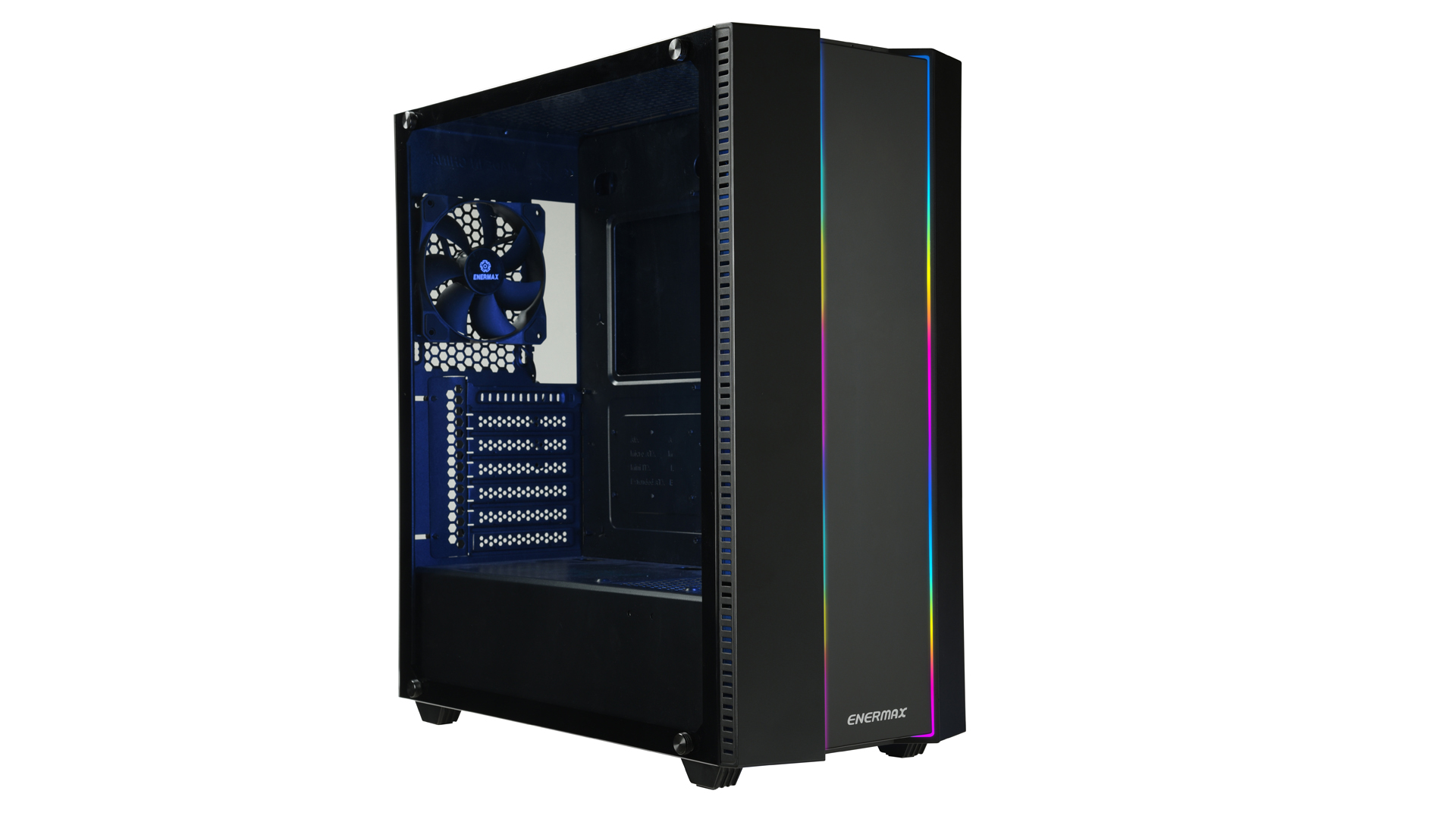 ENERMAX MAKASHI II MK50 ARGB +NOPSU,Tool-free,120/140mm Fan,+ 3G DUST FILTER USB3.0, Audio & speaker
