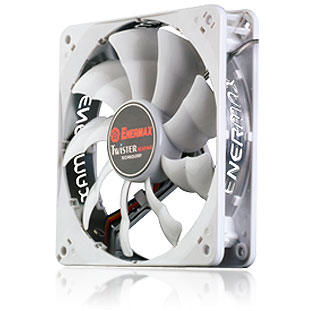 מאוורר מארז שקט ENERMAX 120mm TWISTER” Bearing Technology with double lifetime , Blue LIGHTNING LED