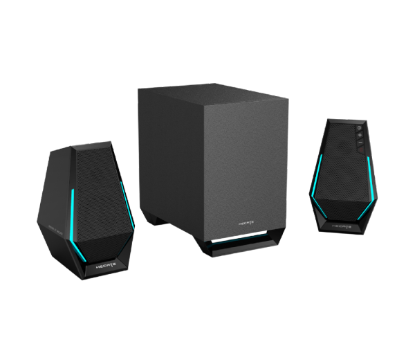 רמקולים Edifier G1500 MAX 2.1 RGB Gaming Speakers 30W RMS BT AUX