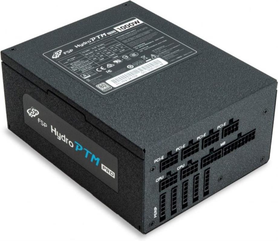 ספק כח FSP Hydro PTM PRO 1000W PSU 80+ Platinum Full Modular PCIE5